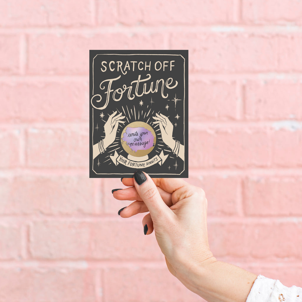 Scratch-off Fortune Card - Write In