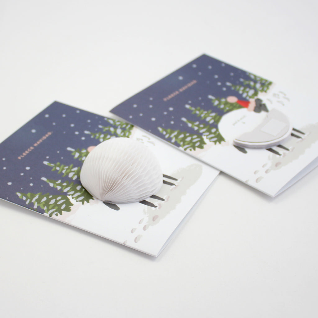 Pop-up Card - Fleece Navidad - Holiday