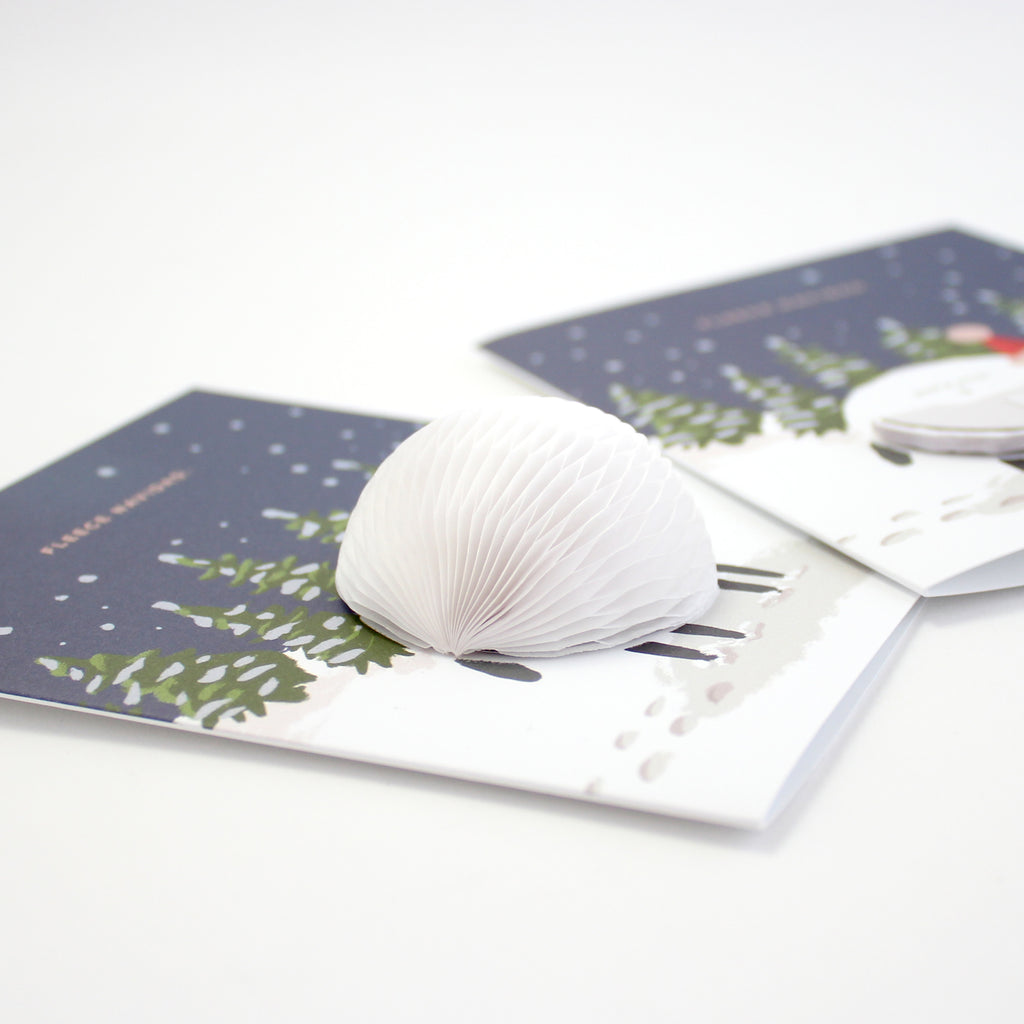 Pop-up Card - Fleece Navidad - Holiday