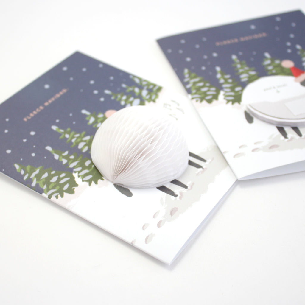 Pop-up Card - Fleece Navidad - Holiday