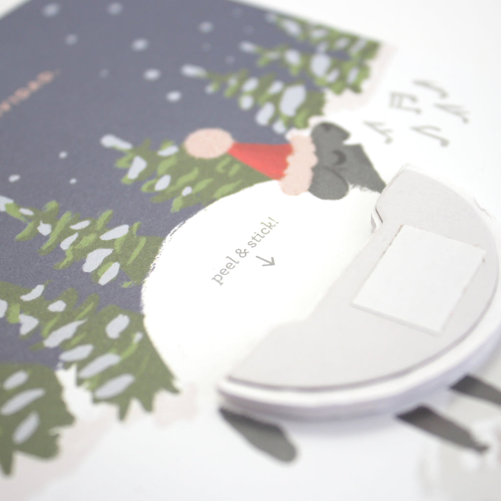 Pop-up Card - Fleece Navidad - Holiday