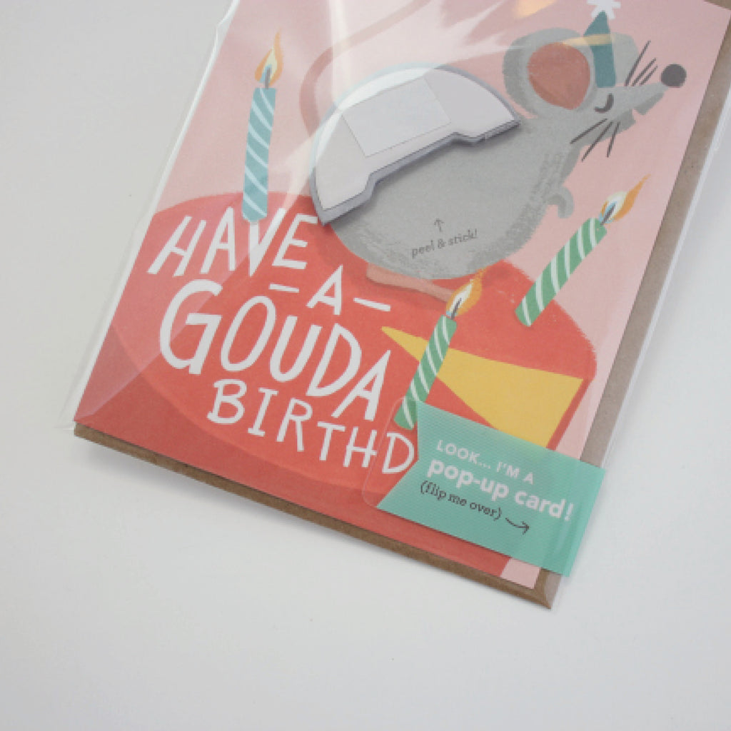 Pop-up Card - Birthday Mouse