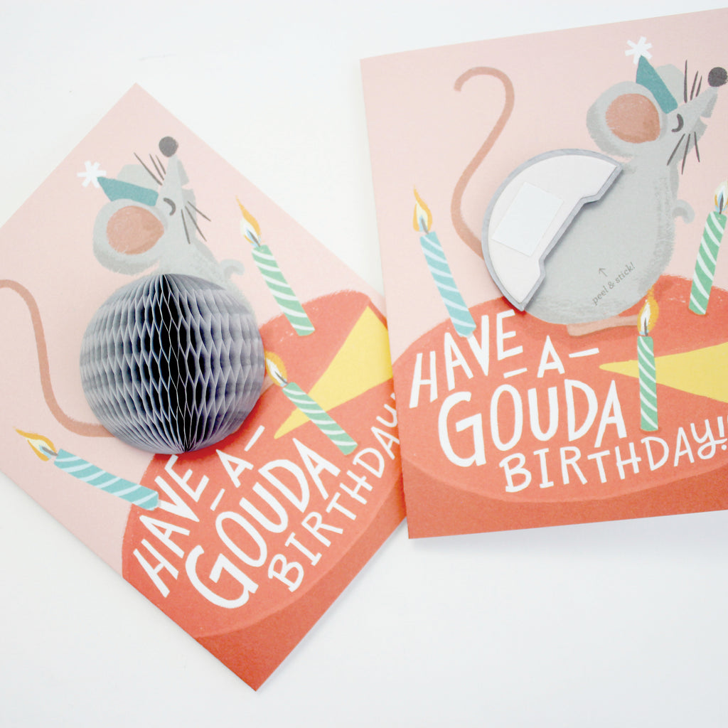 Pop-up Card - Birthday Mouse