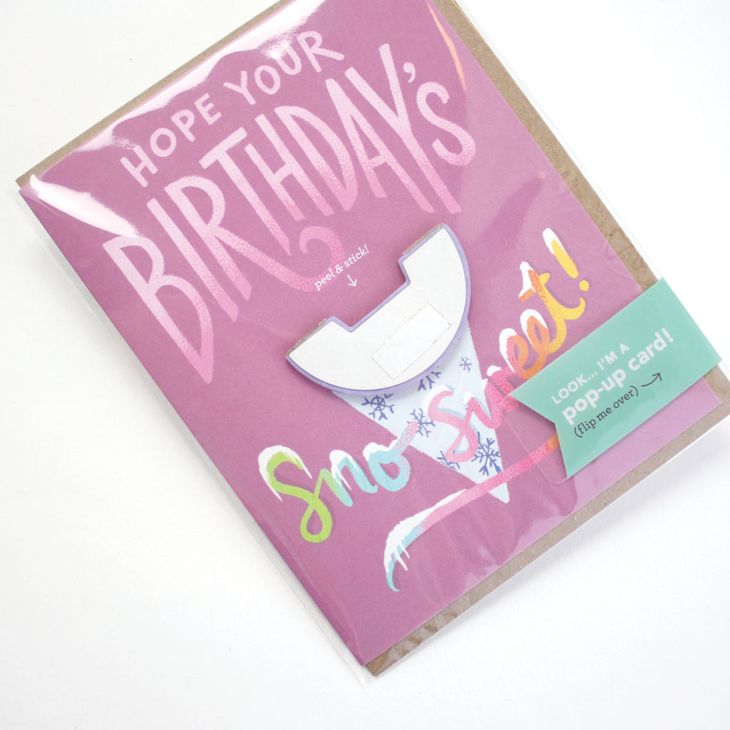 Pop-up Card - Sno Cone