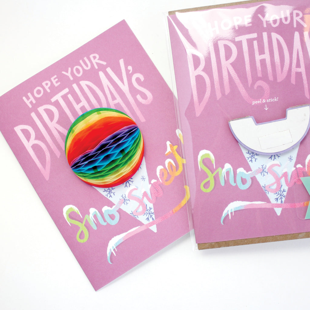 Pop-up Card - Sno Cone