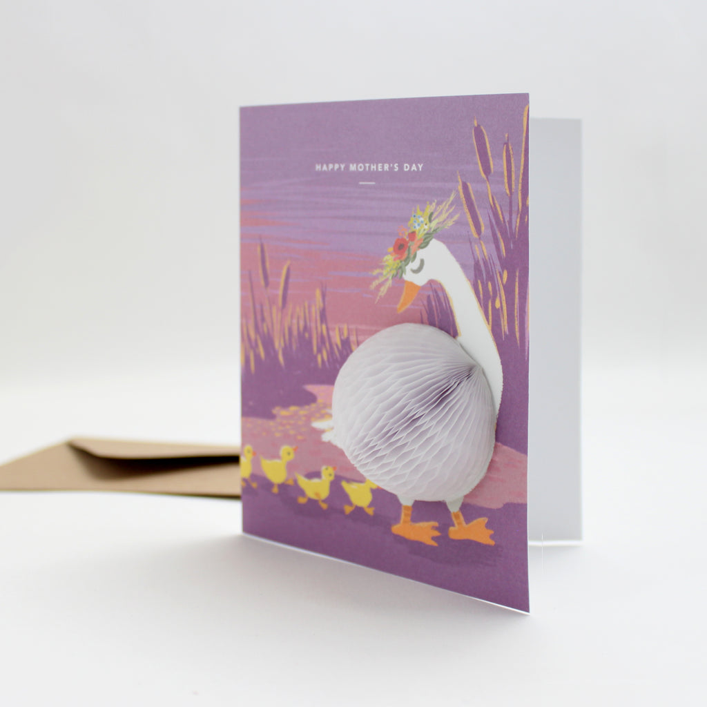 Pop-up Card - Mama Duck - Mother's Day