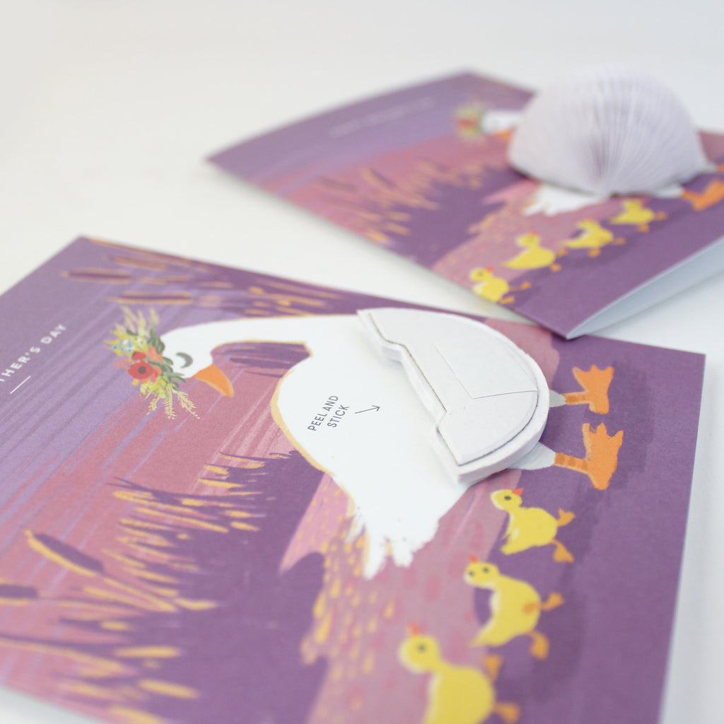 Pop-up Card - Mama Duck - Mother's Day