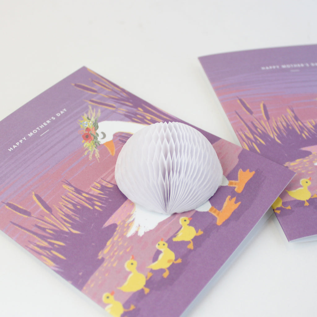 Pop-up Card - Mama Duck - Mother's Day