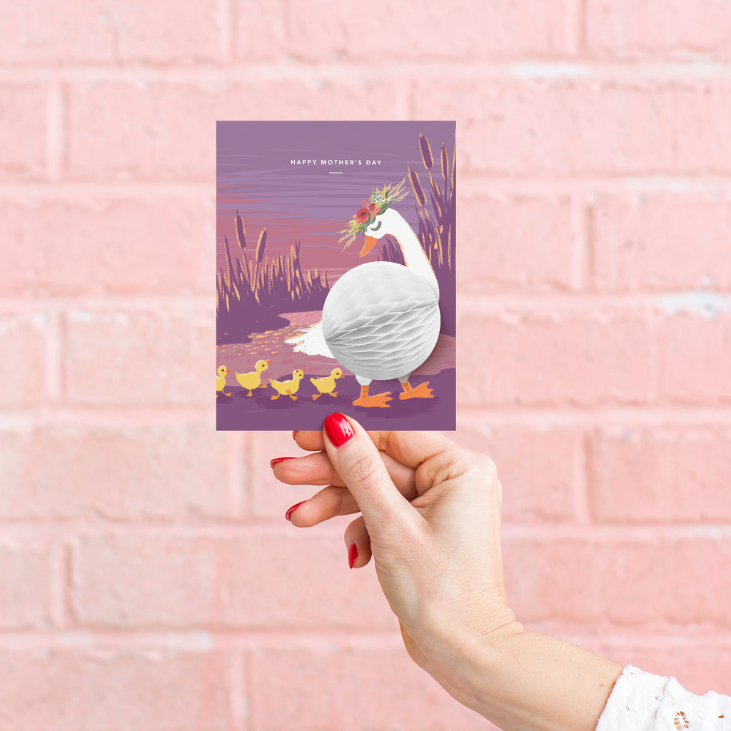 Pop-up Card - Mama Duck - Mother's Day