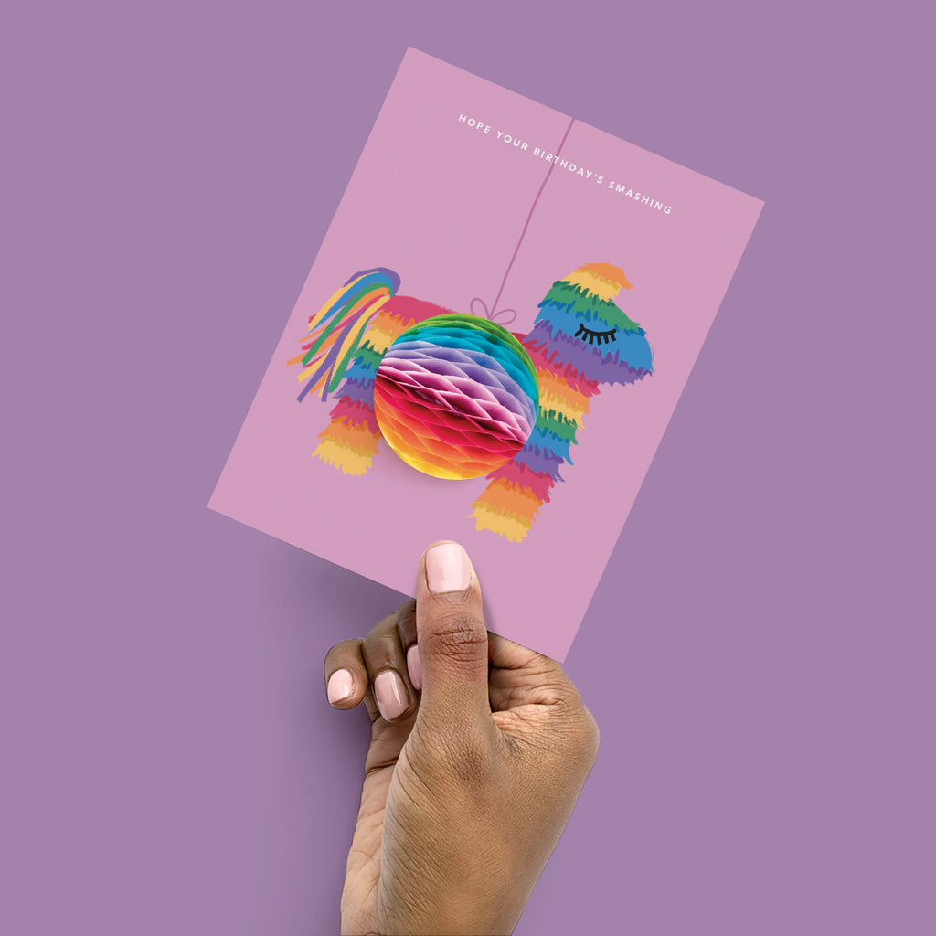 Pop-up Card - Piñata