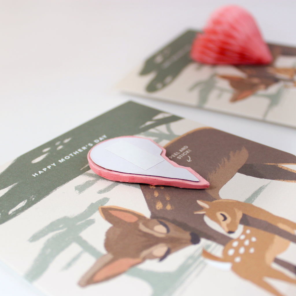 Pop-up Card - Mother Deer - Mother's Day
