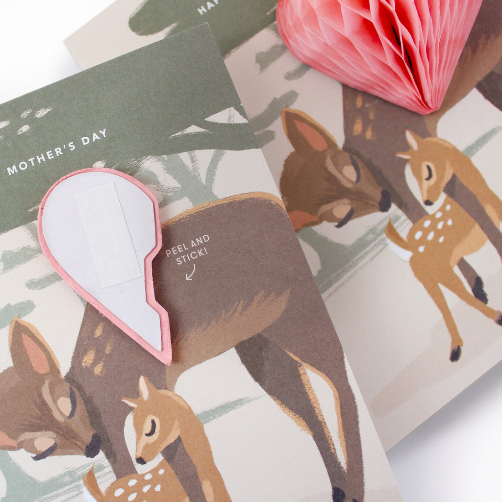 Pop-up Card - Mother Deer - Mother's Day