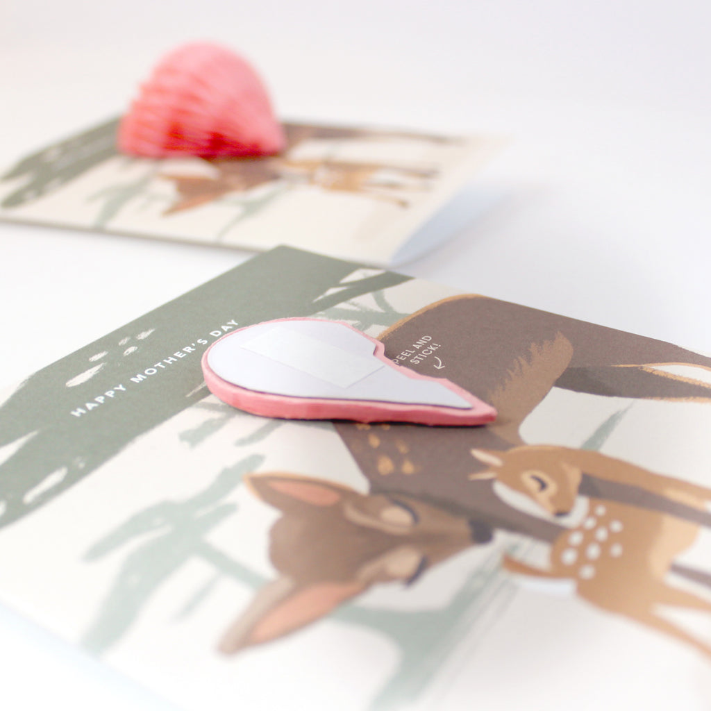 Pop-up Card - Mother Deer - Mother's Day