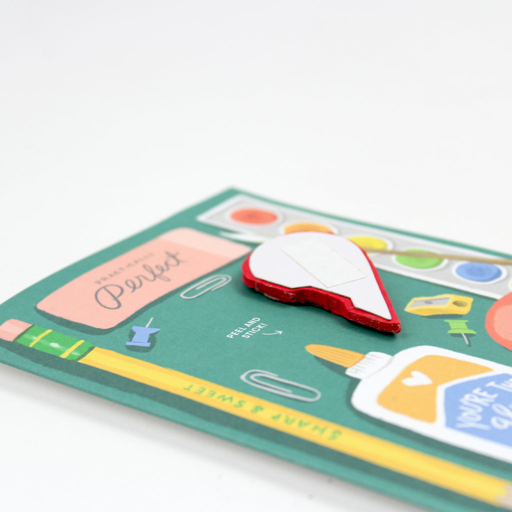 Pop-up Card - Teacher Supplies