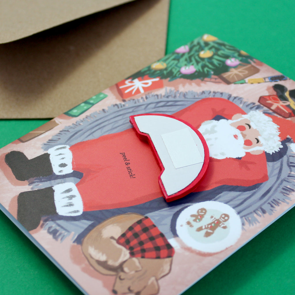 Pop-up Card - Santa Cookie Break