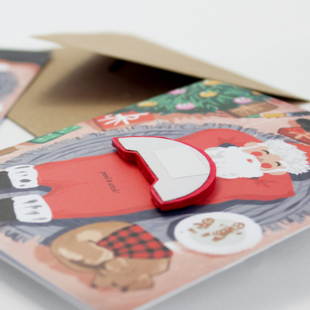 Pop-up Card - Santa Cookie Break