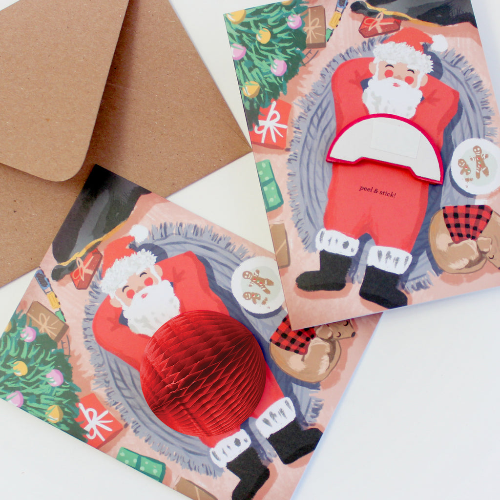 Pop-up Card - Santa Cookie Break