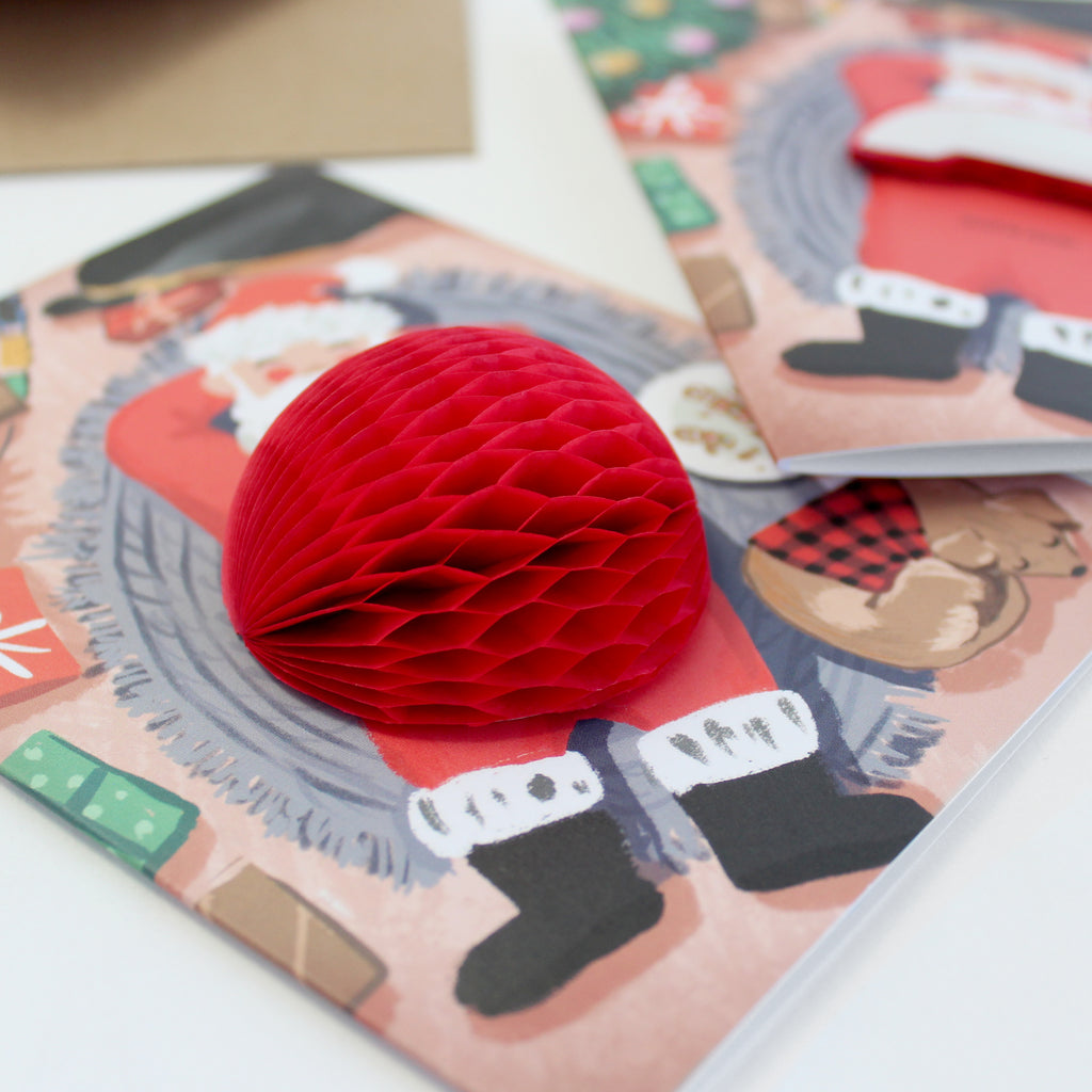 Pop-up Card - Santa Cookie Break