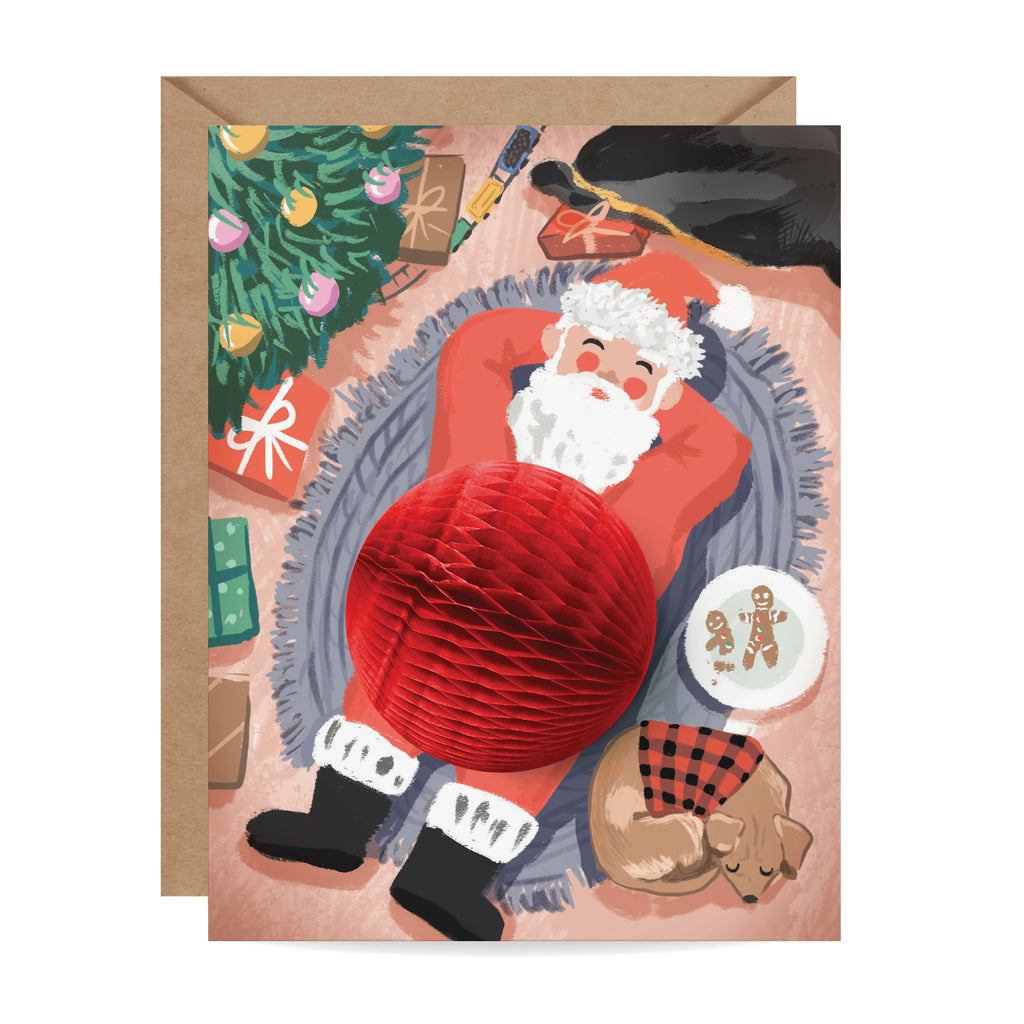 Pop-up Card - Santa Cookie Break