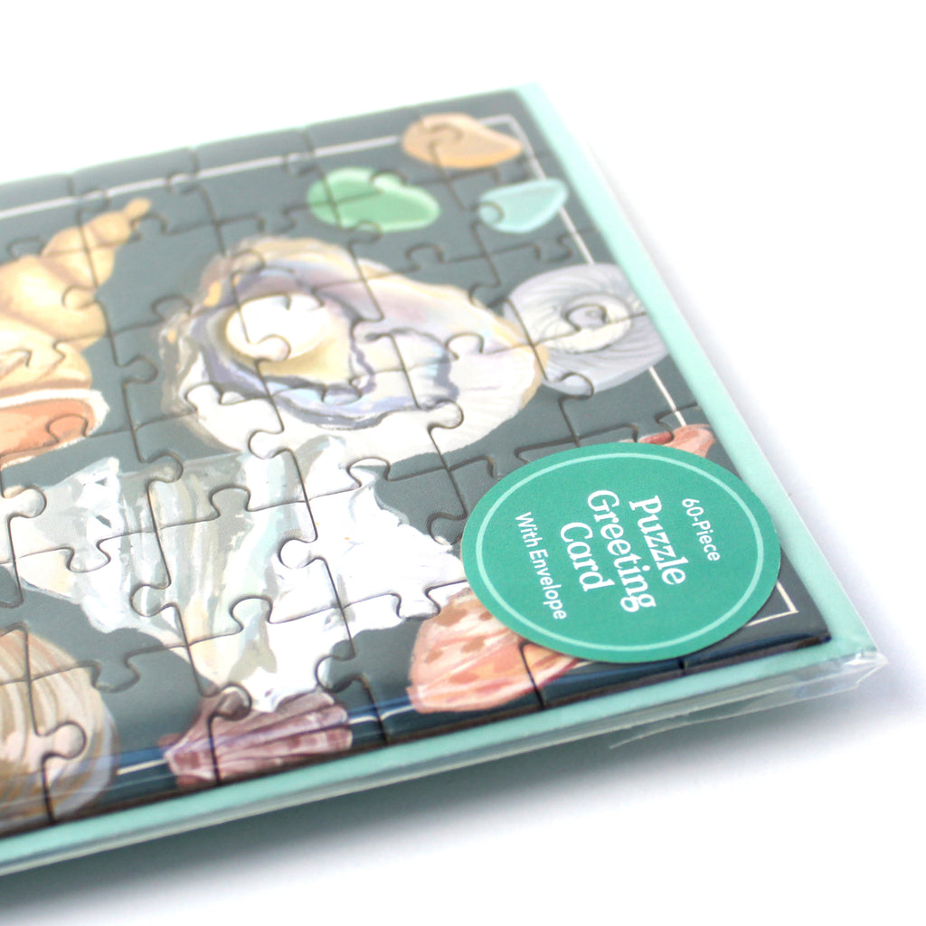 Puzzle Card - Seashells