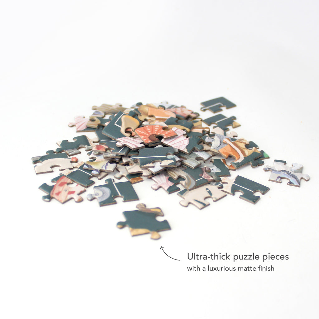Puzzle Card - Seashells