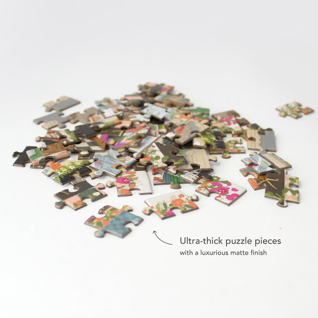 Puzzle Card - Book Café
