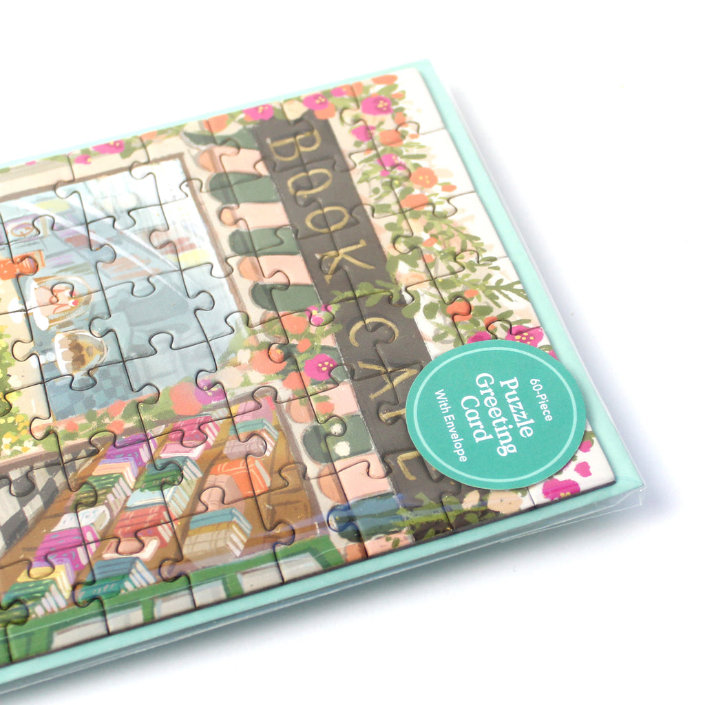 Puzzle Card - Book Café