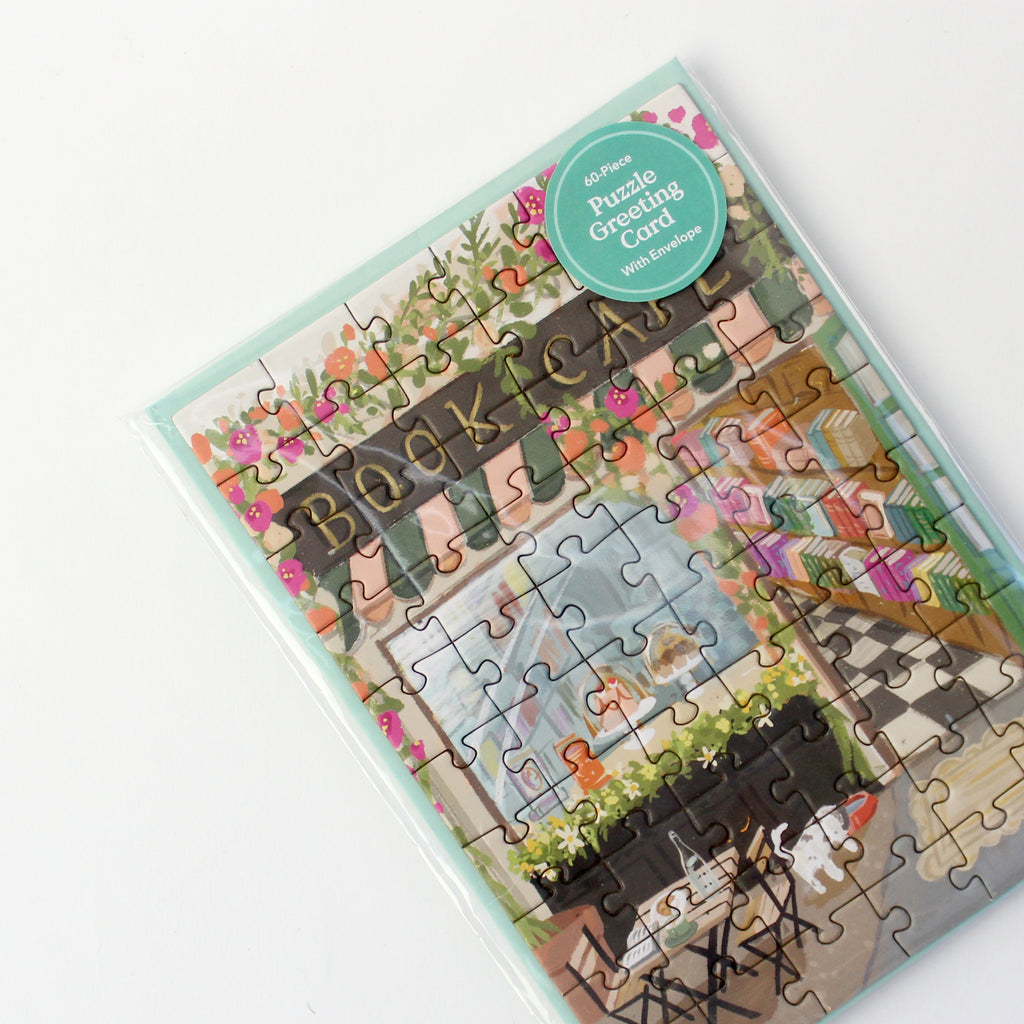 Puzzle Card - Book Café
