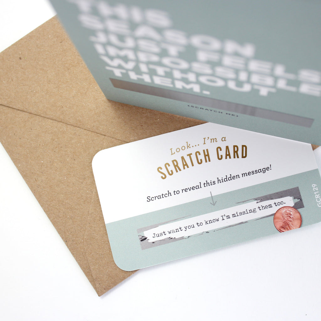 Scratch-off Card - Impossible Without Them