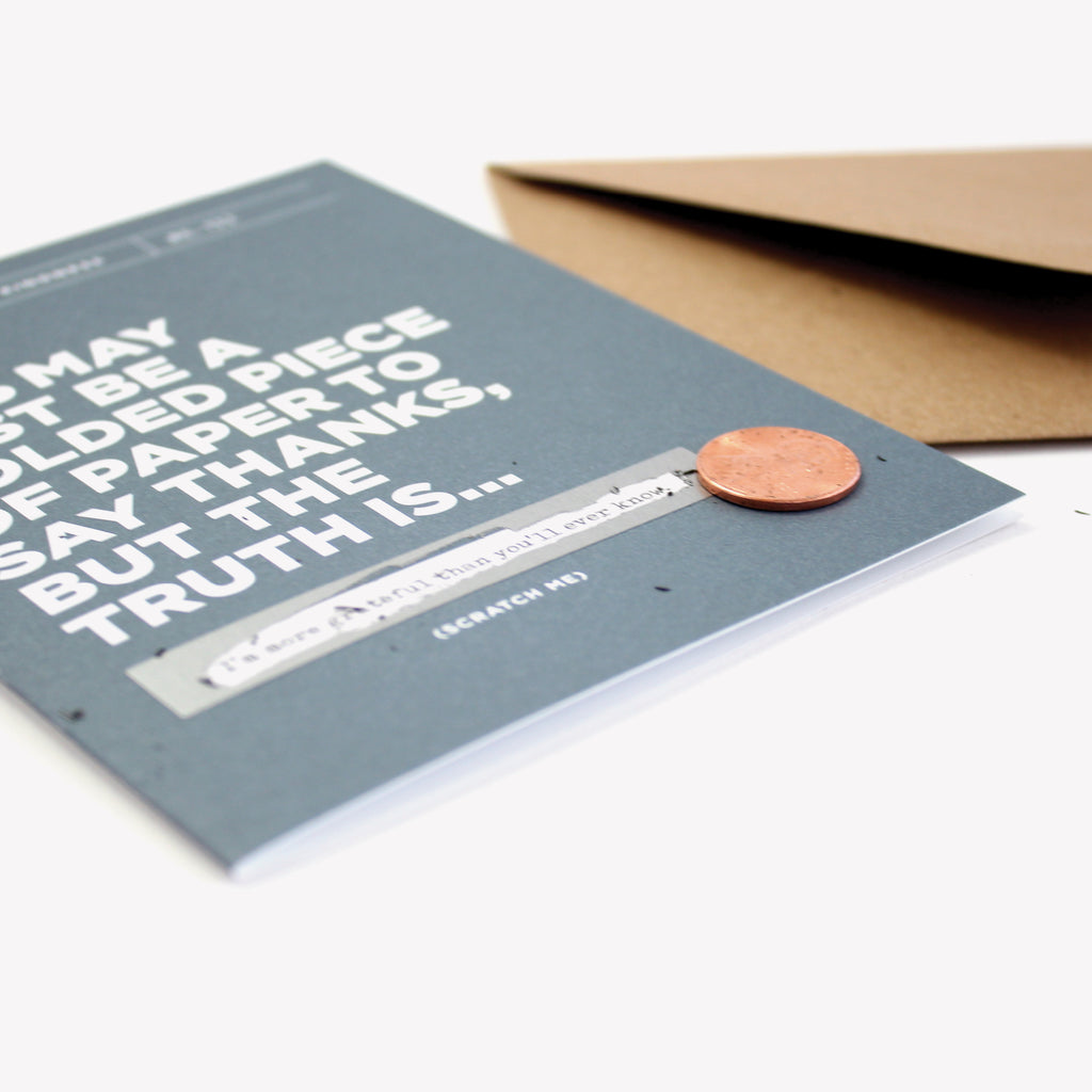 Scratch-off Card - Folded Piece of Paper