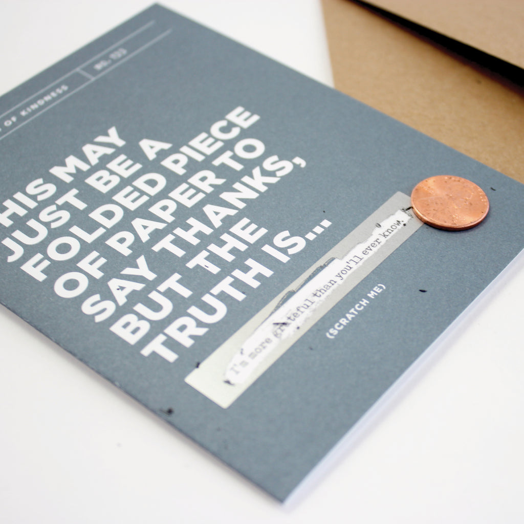 Scratch-off Card - Folded Piece of Paper