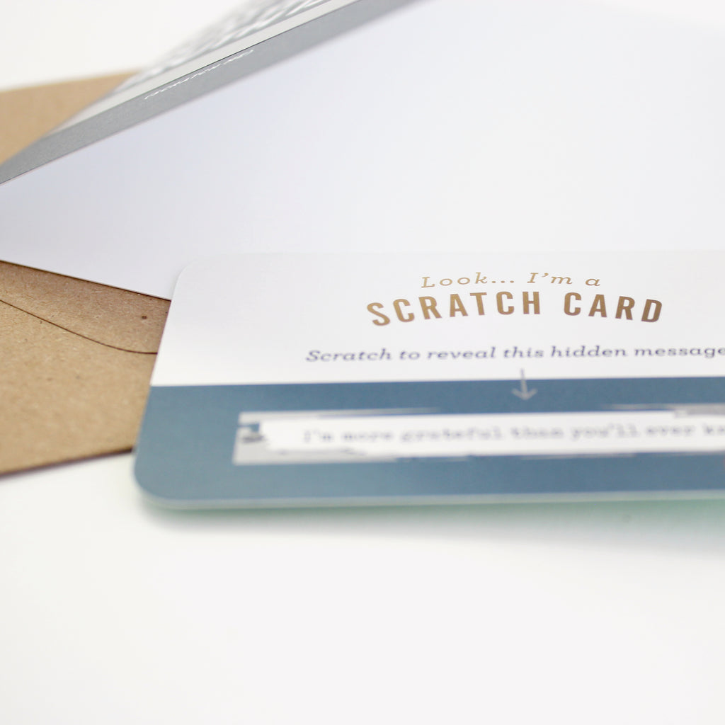 Scratch-off Card - Folded Piece of Paper