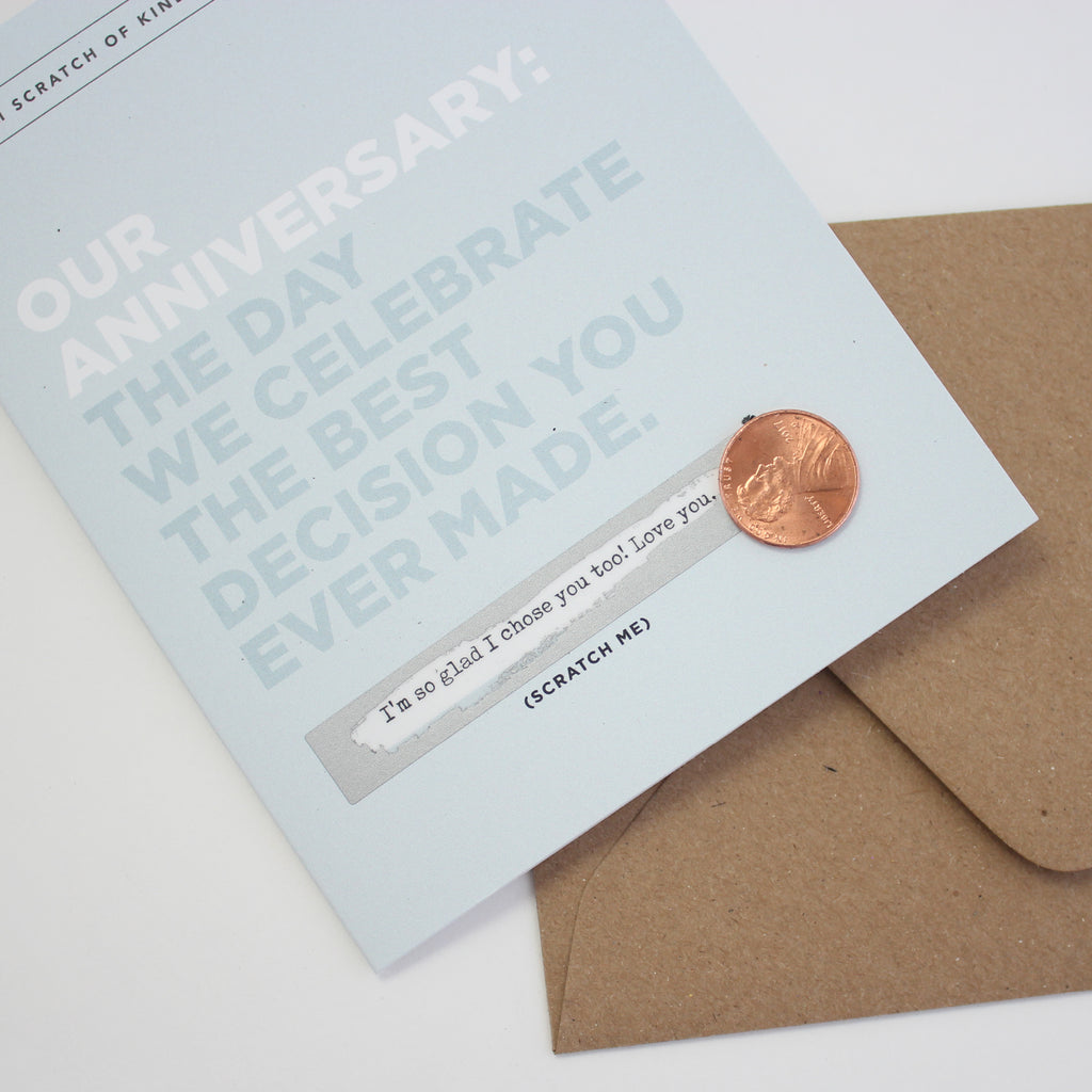 Scratch-off Card - Our Anniversary