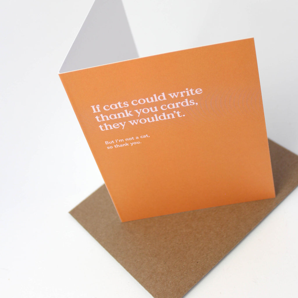 Cats Thank You Card