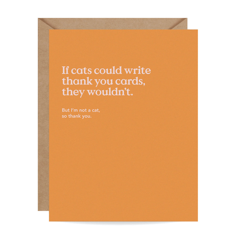 Cats Thank You Card