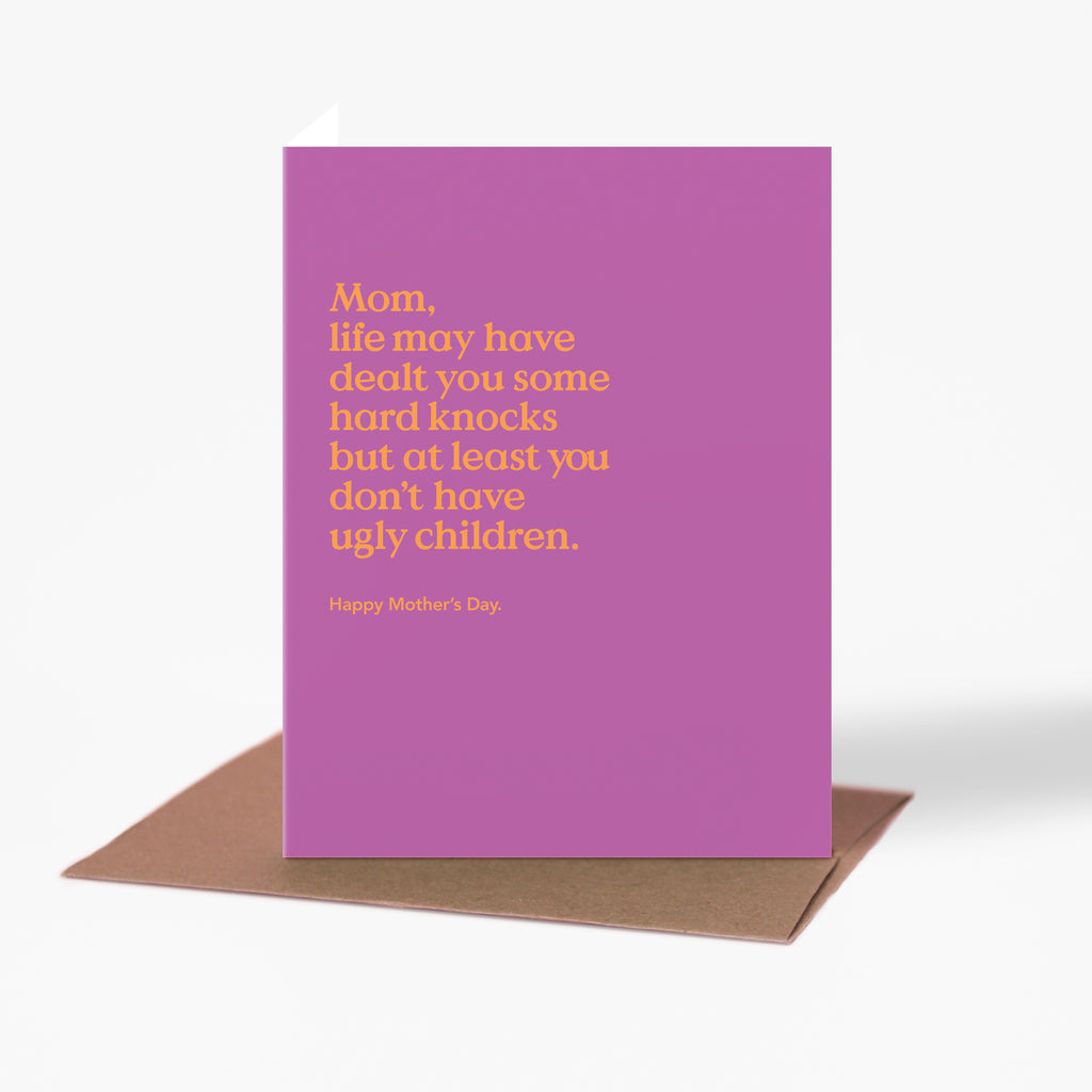 Ugly Children Funny Mother's Day Card