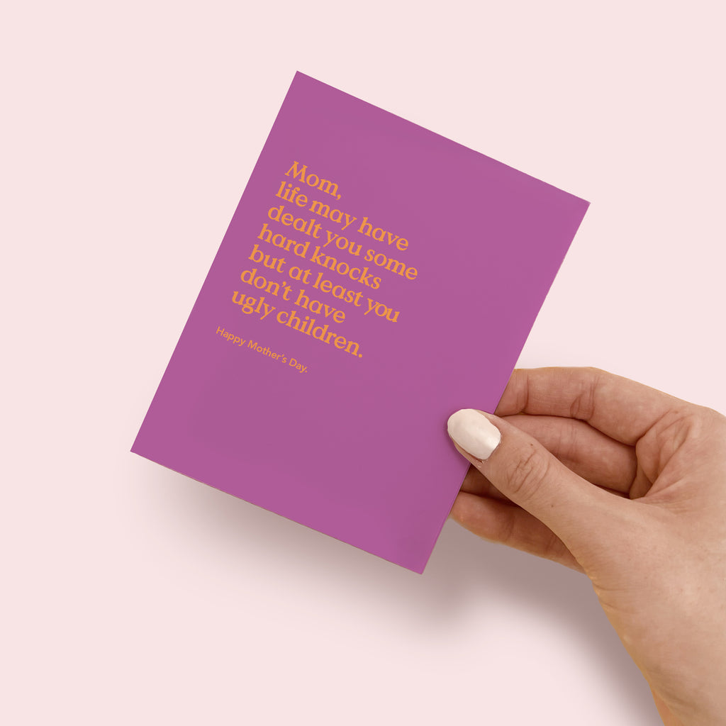 Ugly Children Funny Mother's Day Card