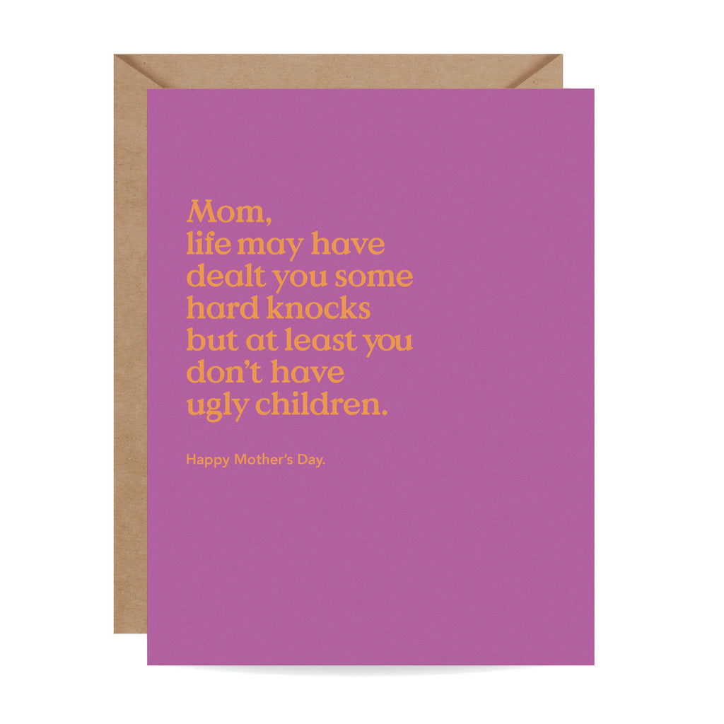Ugly Children Funny Mother's Day Card