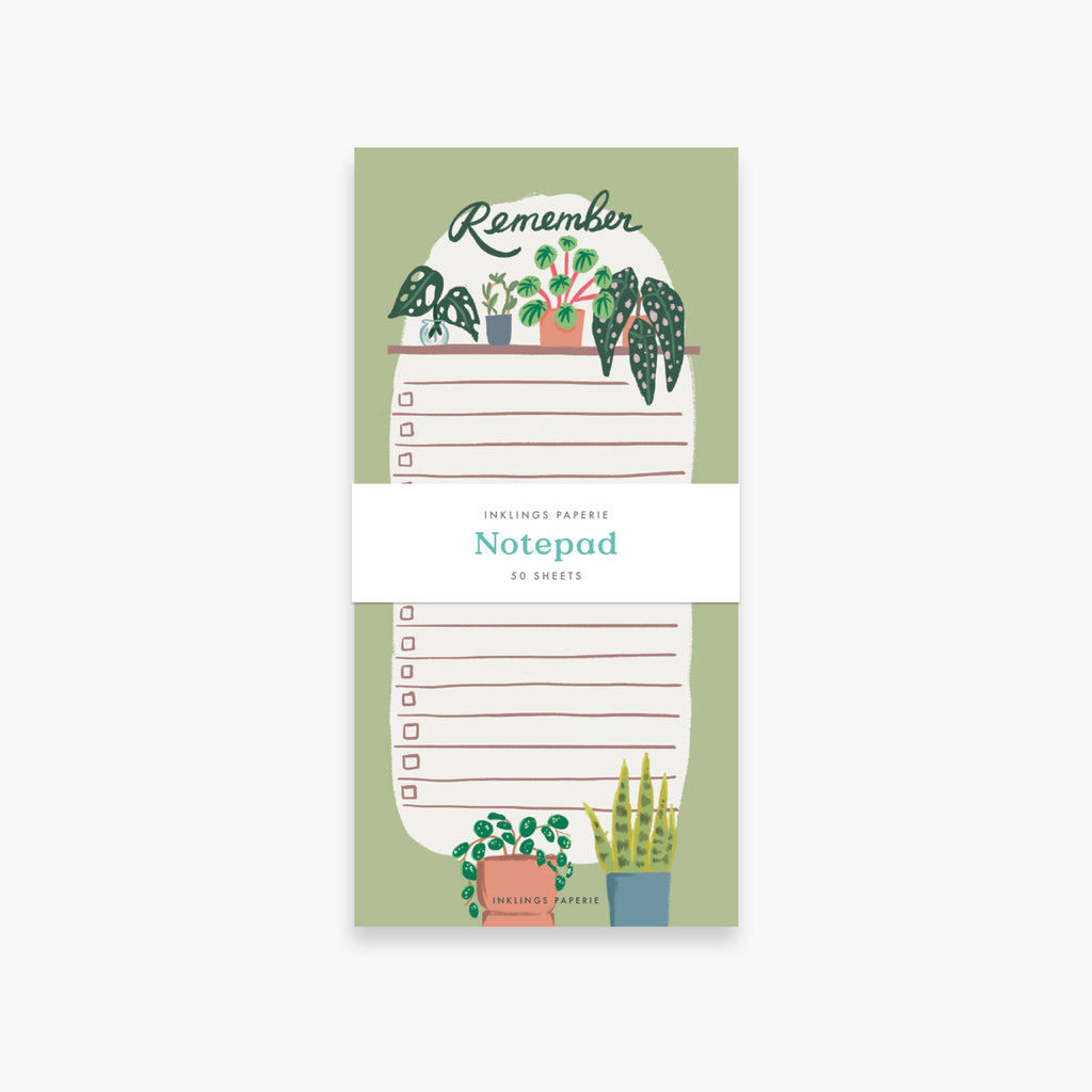 Notepad - Plants