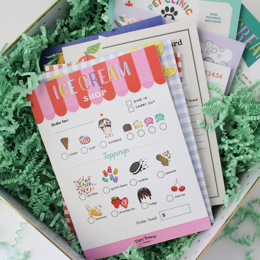 Inklings Tiny Town™ Play Notepad - Police Ticket