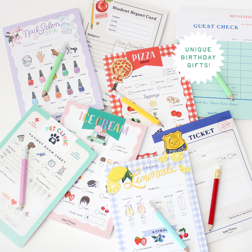 Inklings Tiny Town™ Play Notepad - Ice Cream Shop