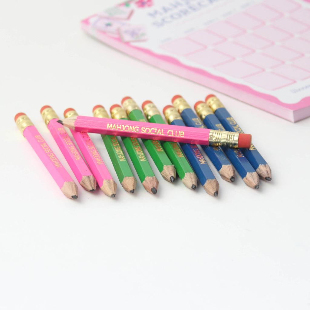 Mini Pencils - Mahjong Social Club