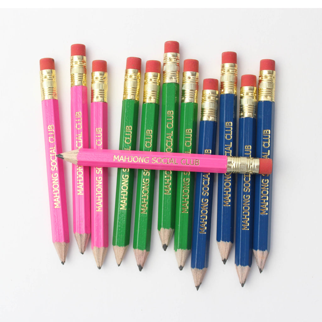 Mini Pencils - Mahjong Social Club