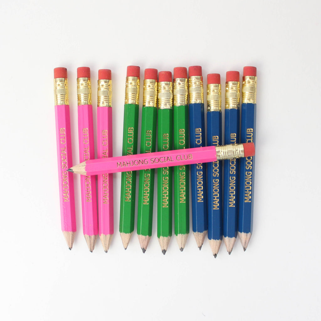 Mini Pencils - Mahjong Social Club