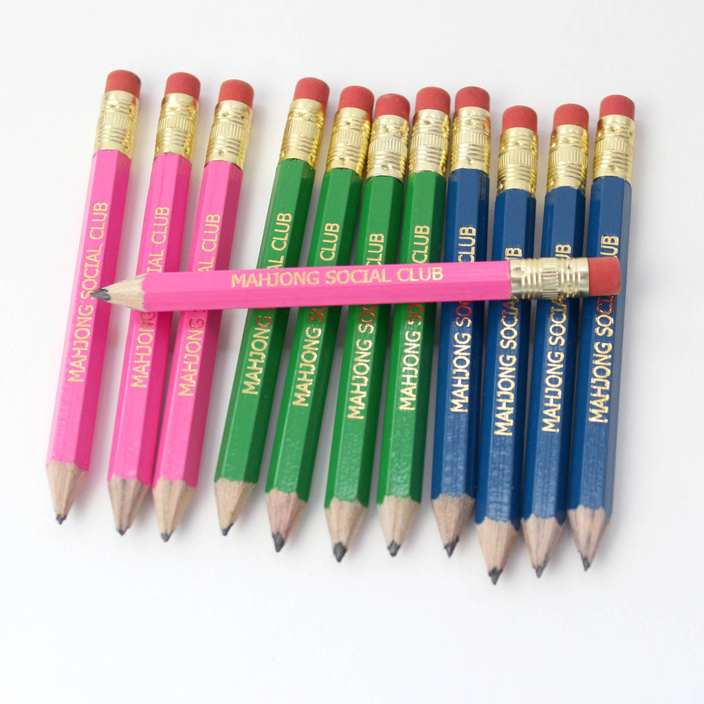 Mini Pencils - Mahjong Social Club