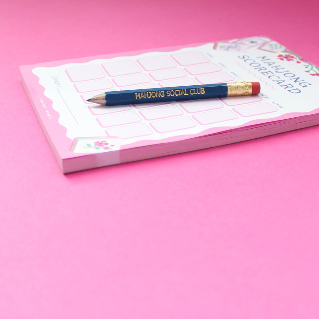 Mahjong Scorecard Notepad