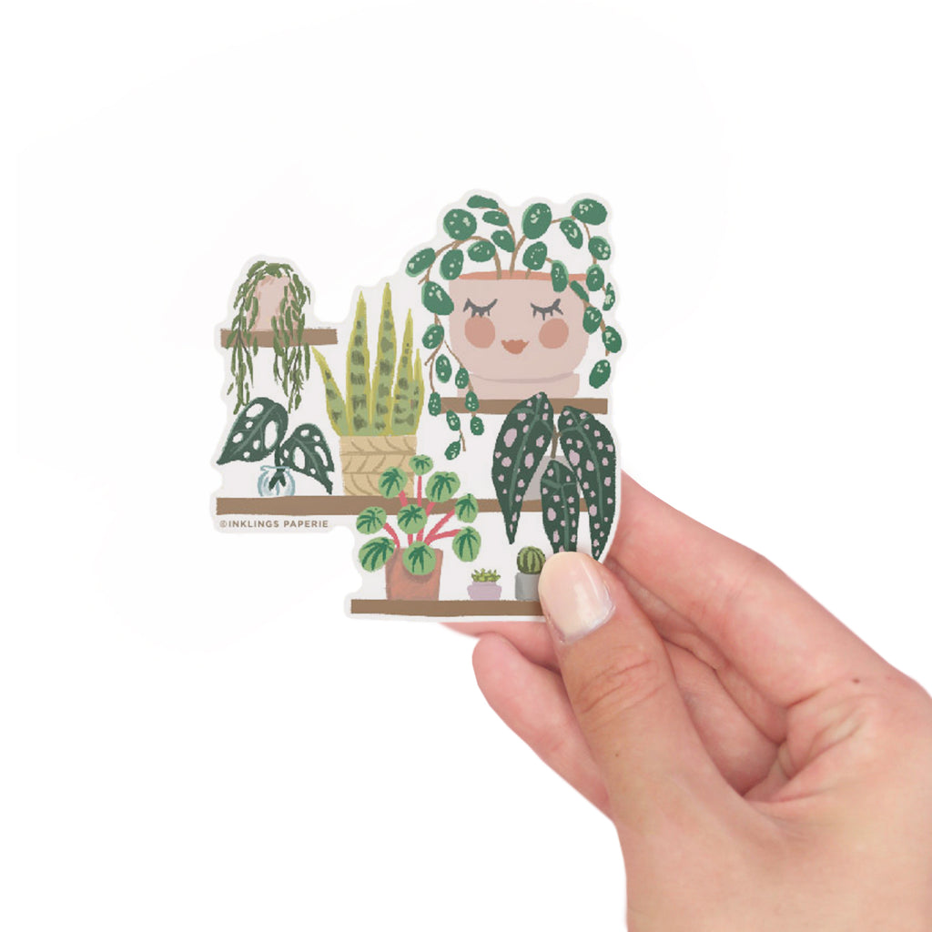 Vinyl Sticker - Plant Shelfie