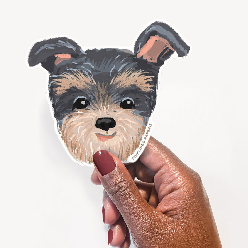 Vinyl Sticker - Yorkshire Terrier