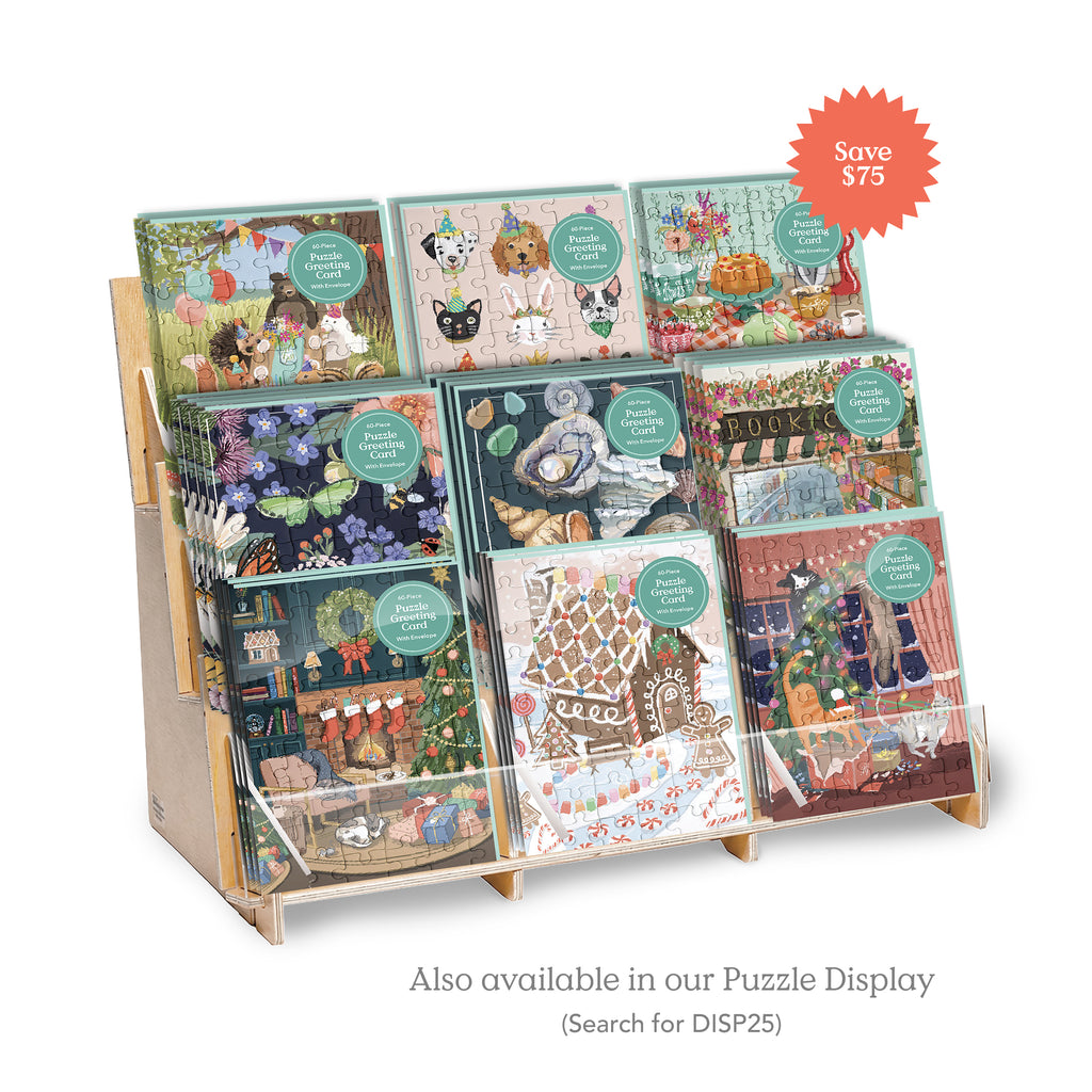 Puzzle Card - Seashells
