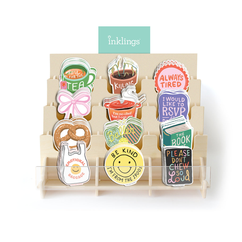 Display - Vinyl Sticker Assortment 4